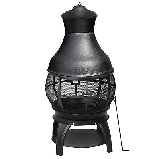 HeatMaxx 45 in. Outdoor Wood-Burning Chiminea